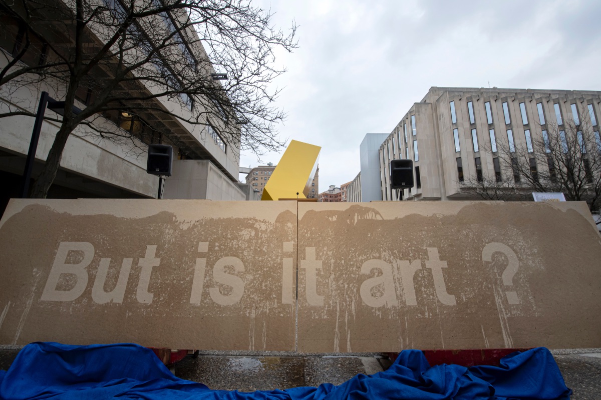 PittTweet's tweet photo. Happy International Day for Monuments and Sites (#ICOMOS)! It's a perfect day to highlight Pitt's commitment to public art on campus. Follow along to learn more about our sites! Read more about the public art project here: https://t.co/PLNhrTXZ7K #PittCreates https://t.co/RKGjyvgTRe