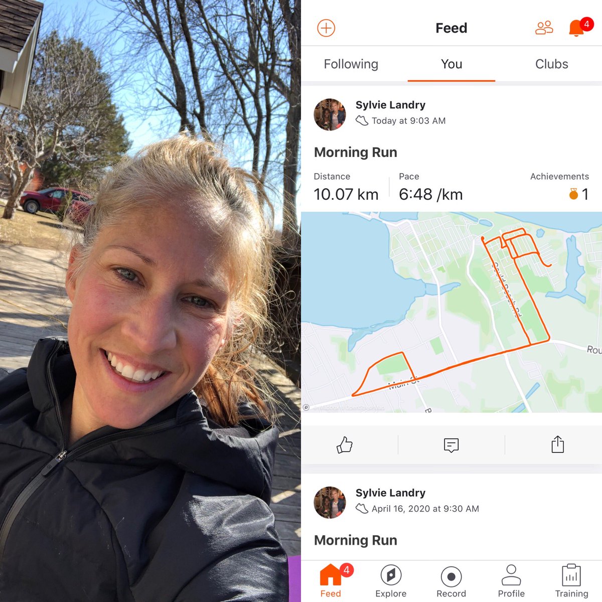 SylvieCormier's tweet photo. Adapting to my new reality by embracing #change by developing new skills and keeping my mind and body fit! #run #keepfit #notafraidtofail #transformation #weekend https://t.co/HbpSDG8Z9F