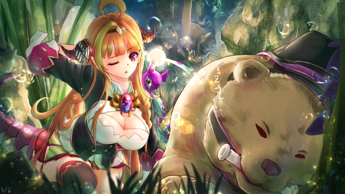 ココちゃん29万人おめでとうのイラスト✨
30万人も目前…!☺
#みかじ絵
#桐生ココ
#とまらないARK 