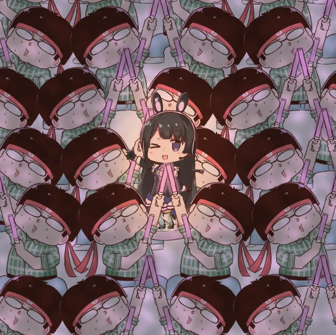 1Ch登録者数で囲むオタクが1人増える月ノ美兎 #みとあーと 