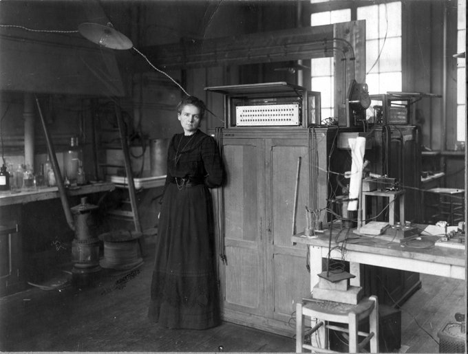 marinamaral2's tweet image. Marie Curie in her laboratory in Paris, 1912.

She was the first woman to win a Nobel Prize, the first person and the only woman to win the Nobel Prize twice, and the only person to win the Nobel Prize in two different scientific fields.