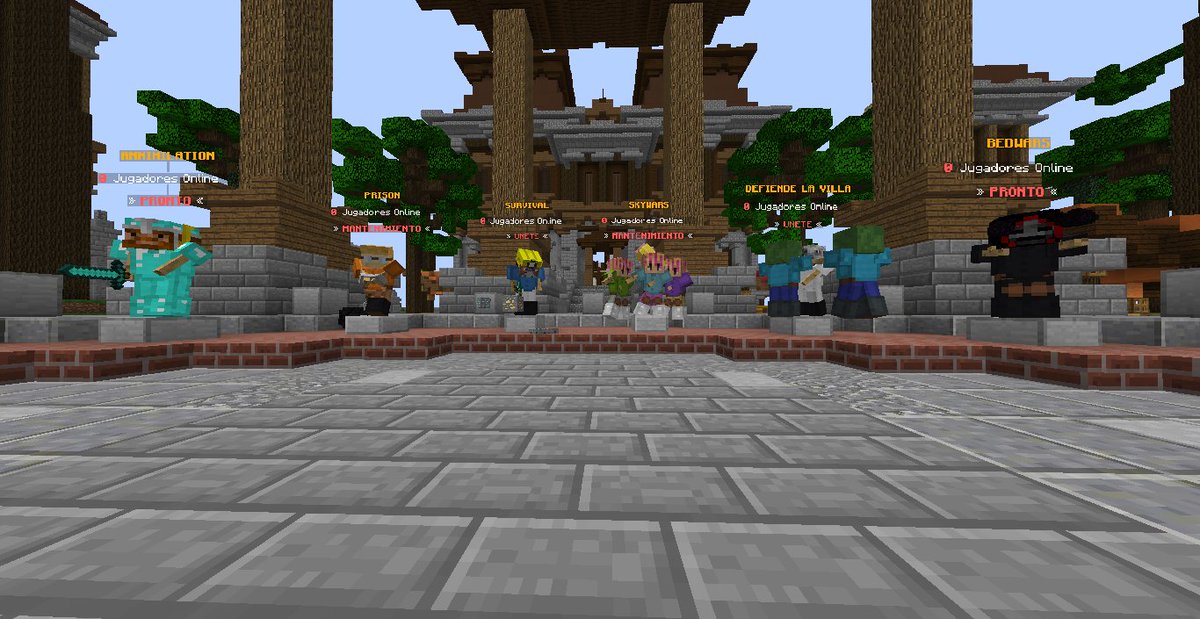 FantasyCraftMS's tweet image. ¡Oww! 

Hemos de admitir que nos encantan nuestros nuevos NPC's propios &amp;lt;3