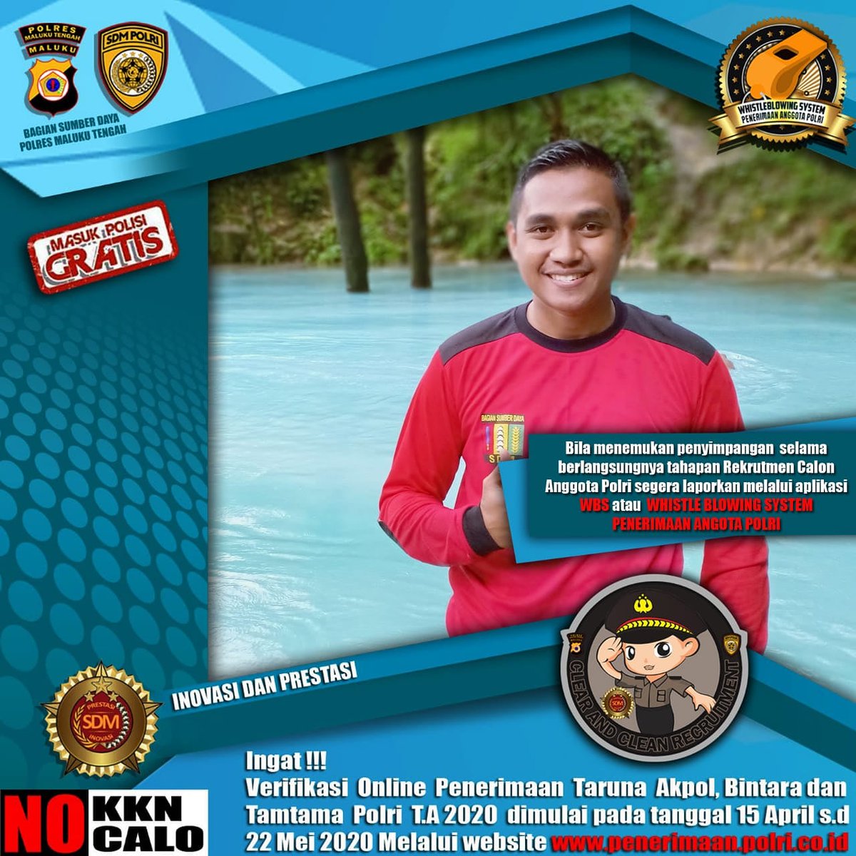 Waipia1's tweet photo. #rekrutmen_polri
#ssdm_polri
#birosdm_polda maluku
#humas_polda_maluku
#info_ssdm
#berprestasidaninovatif
#penerimaanpolri2020
#masukPolisiGratis https://t.co/giOHLzwR8I