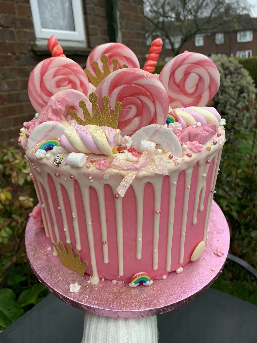 peachbakery_'s tweet photo. Pink sweetie cake🍭 #peachbakery https://t.co/J47bRT15iX