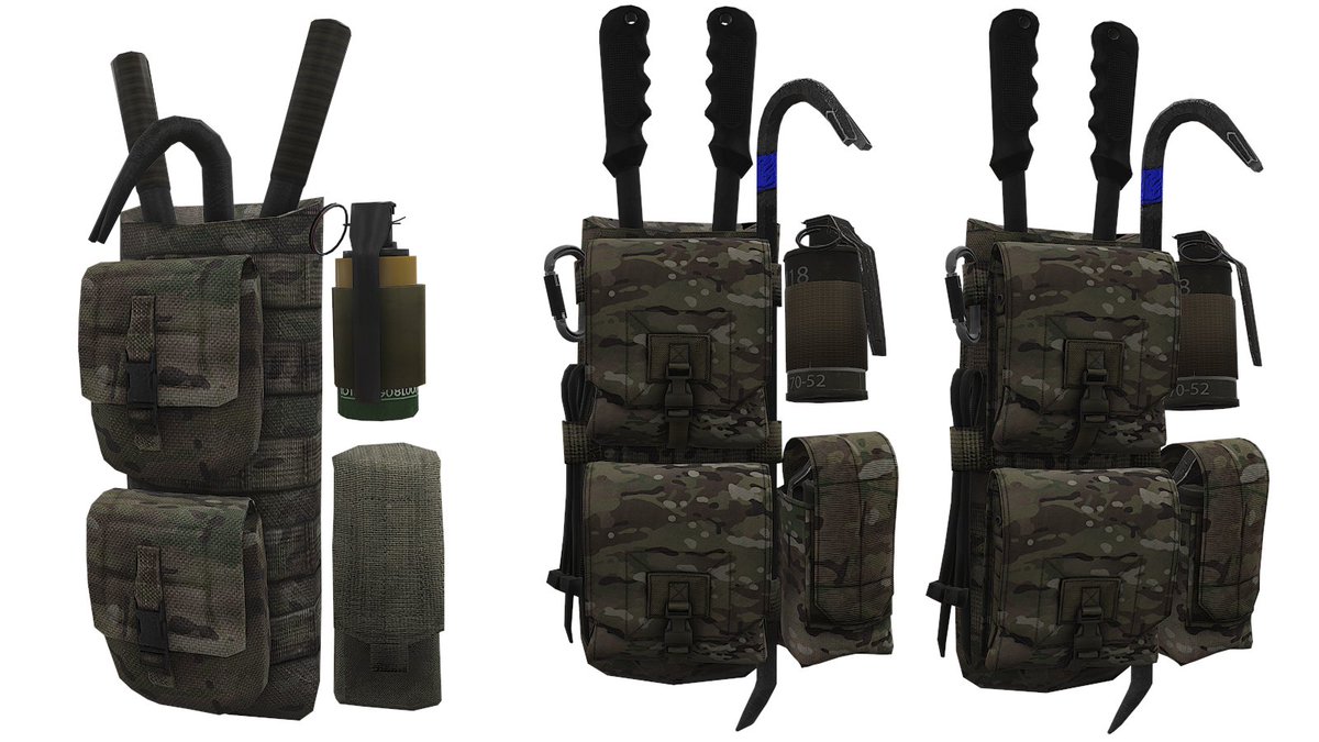 USPmod's tweet photo. Original MGP back panels VS Updated back panels https://t.co/F7e1qdZxgJ
