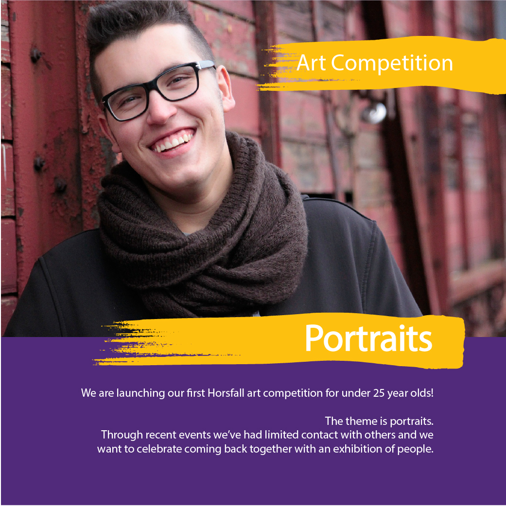 We have launched our first Art Competition for under 25yr olds. The theme is PORTRAITS, through recent events we’ve had limited contact with others and we want to celebrate coming back together with an exhibition of people.

Closing date 12/06

More info: 42ndstreet.org.uk/news/latest-ne…