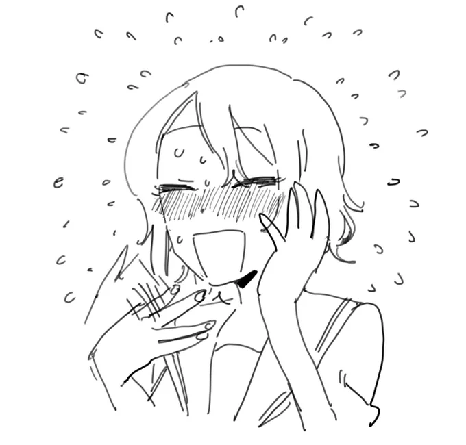 恥ずかしい時に顔パタパタする女の子はかわいい 