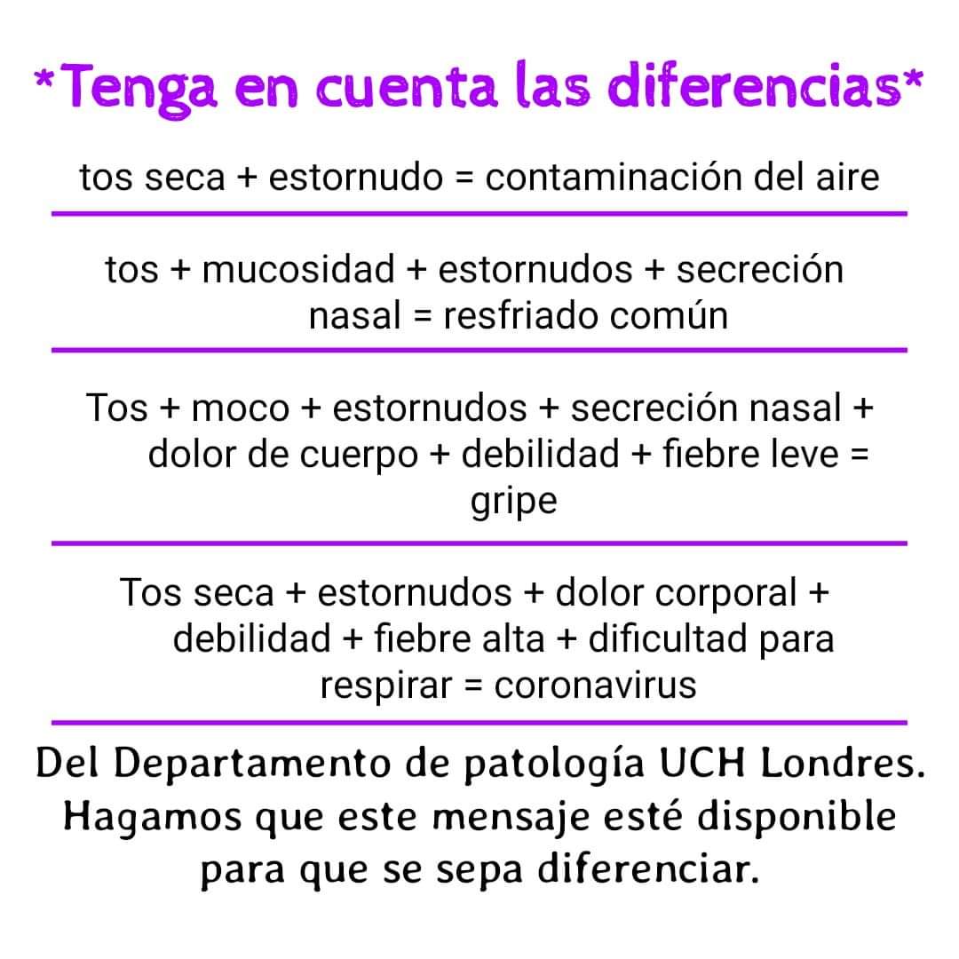 magonosoy's tweet photo. Estas son las diferencias no caigamos en pánico.. https://t.co/1RQwgYhQKd
