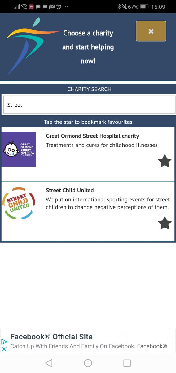 Fit4Change - The Fundraising App (@fit4change) on Twitter photo Welcome to @iStreetChild who put on international sporting events for street children to change negative perceptions of them.
@iStreetChild is now on <a href="/Fit4Change/">Fit4Change - The Fundraising App</a> - The Fundraising App (on GPlay & Apstore).
#FundraiseEveryDay for @iStreetChild every time you #walk, #run or #cycle Welcome to @iStreetChild who put on international sporting events for street children to change negative perceptions of them.
@iStreetChild is now on <a href="/Fit4Change/">Fit4Change - The Fundraising App</a> - The Fundraising App (on GPlay & Apstore).
#FundraiseEveryDay for @iStreetChild every time you #walk, #run or #cycle