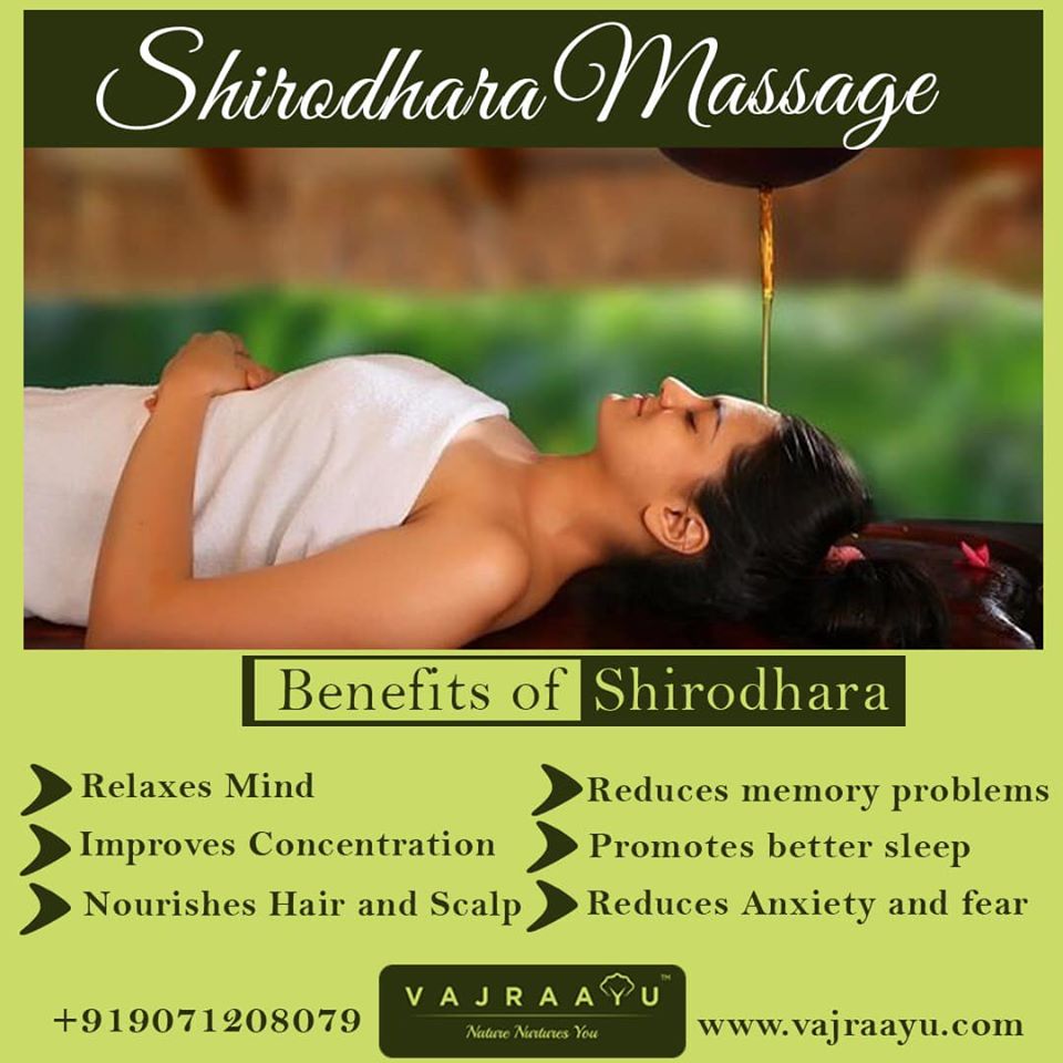 #Shirodhara #Massage is Classic #Ayurvedic #therapy is an #ancient and powerful tool which includes pouring of Warm #herbal oil on the forehead in a continuous stream.
#Vajraayu #VaidyaKrishnaKumar #ayurvedatherapy #ayurveda #headmassage #KevaAyurveda #AyurvedaClinic #NaturalCare