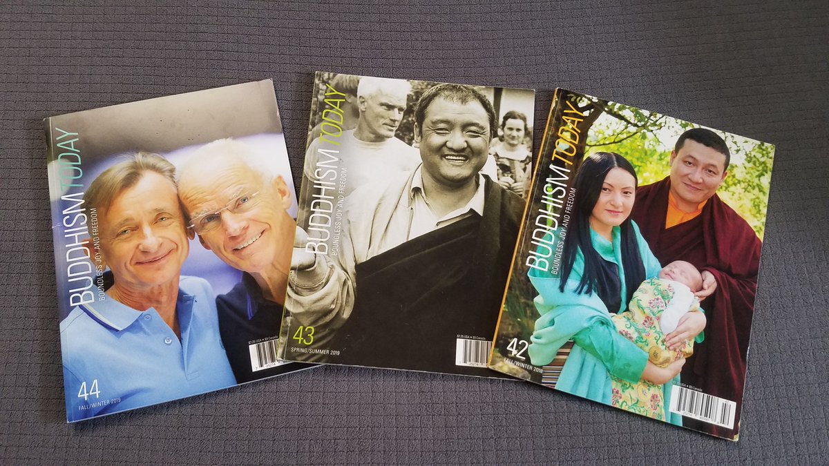 The next issue of Buddhism Today will be hitting mailboxes in June. Get subscribed today to make sure you get yours.
Send a gift subscription to friends and family at their home!

buddhism-today.org

#buddhist #buddha #buddhism #vajrayana <a href="/LamaOle/">Lama Ole Nydahl</a> 
<a href="/karmapaorg/">Karmapa</a> #meditation