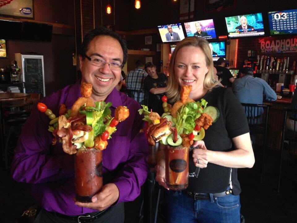 mlivemibest's tweet photo. ON THIS DAY in Michigan’s Best History: We visit the Clio Roadhouse for Best Bloody Mary search. They’re still open for takeout. Read our post! https://t.co/yfAK7FFPpL https://t.co/cn4z4QFJEa