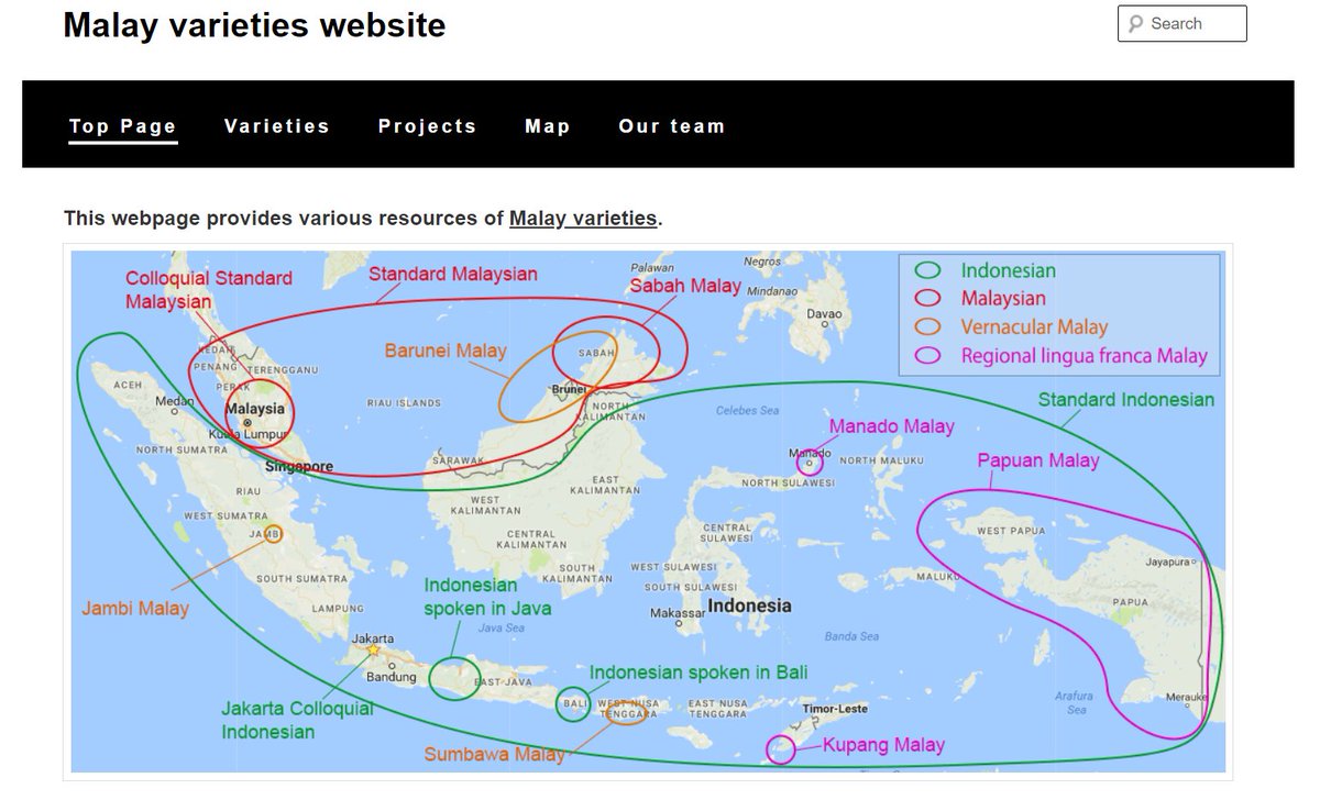 ircprobot's tweet image. 「インドネシア周辺の少数言語のリソース＆情報センター」
malayvarieties.aa-ken.jp
インドネシア周辺少数言語の一次データ（音声・映像データ）のアーカイブ
#インドネシア, #インドネシア語, #マレー語