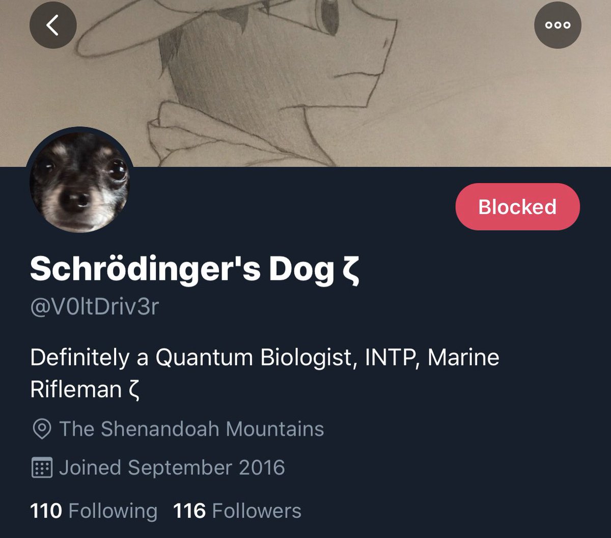 Evered_Moore's tweet photo. Schrodinger Cat, also the same guy as dog and horse, just admitted that had sex with an animal. He just admitted a crime he committed. https://t.co/x3gaUEtxI4