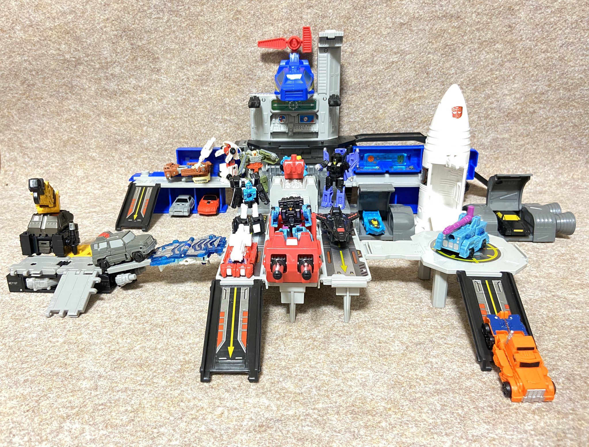 〇J⑥1054 トランスフォーマー ロケットベース 部品 まとめ G1 トランスフォーマー Z(ゾーン) サイバトロン マイクロ