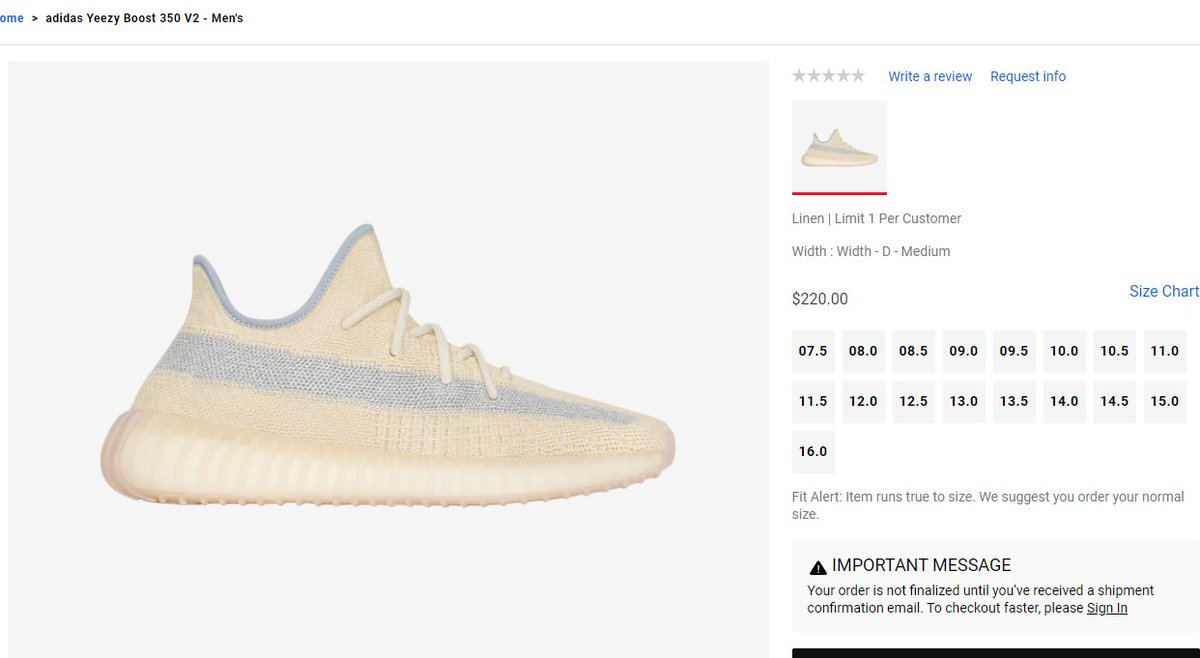 footlocker yeezy linen