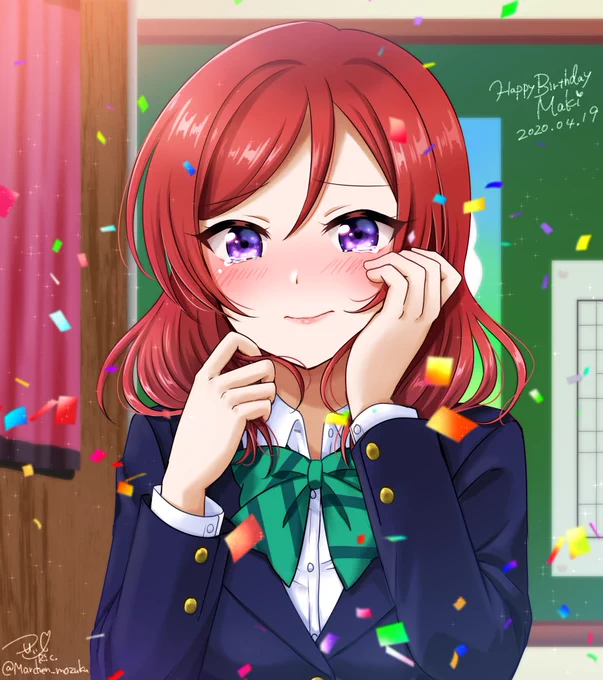 #西木野真姫生誕祭2020 
#西木野真姫誕生祭2020 
#真姫ちゃん毎日まみむめも

今年もお祝いできて嬉しいです。
真姫ちゃんお誕生日おめでとう! 