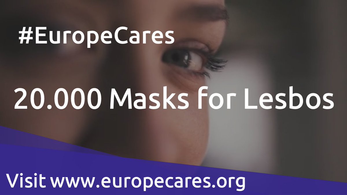 Wow...just WOW! Not even a week ago we launched #EuropeCares to collect masks, face shields and so on for the refugee camps in #Lesvos .
Today we have already OVER 4.000 donations! 

#EUROPE YOU ARE AMAZING!🙌 Let's show them that #europecares

Visit: europecares.org