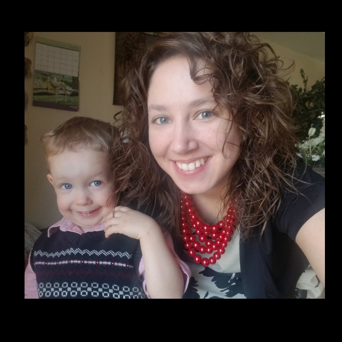 Caitrdid's tweet photo. Happy Sabbath from the ham and I https://t.co/11P6W7qHco
