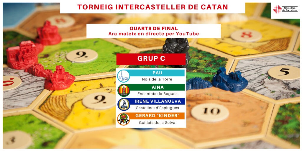 CdBCN's tweet photo. #ENDIRECTE | En 5 minuts arranquen els Quarts C de l'#InterCatan.
⚔️ S'enfronten @guillats, @EncantatsBegues, @Cargolins i @nois1975! Molta sort!
#castellers #castelleres
📹 Segueix la retransmissió! 🔽
https://t.co/Ovlm2hEtQV https://t.co/3LDMviJlbN