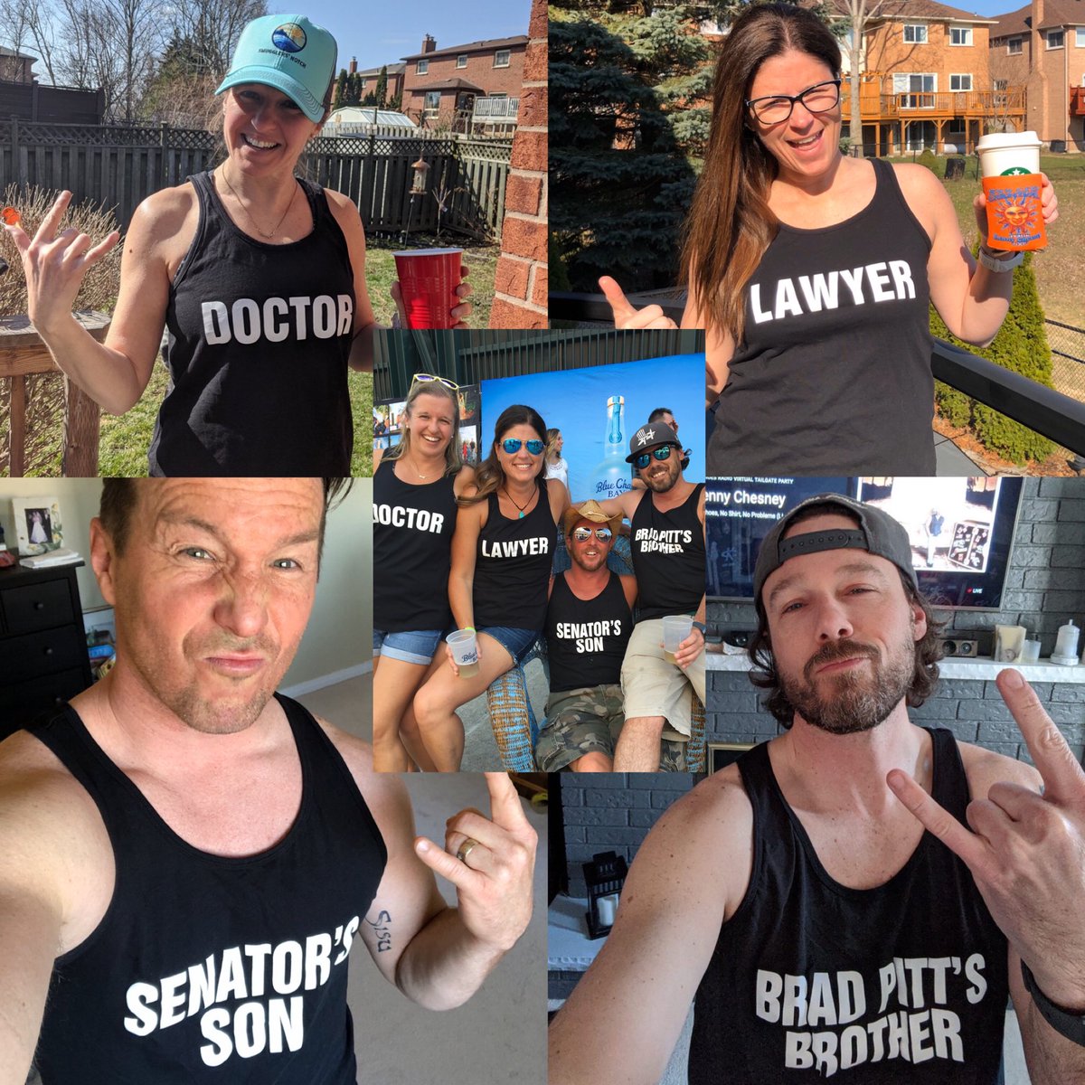 The team is back together the only way we can these days!, Hey Kenny can you be our “Man on the Run”? 2 yrs since we tailgated Detroit &amp; were set to hear Boston live in 2020!  Life takes turns but we are living Here&amp;Now!  Thank you <a href="/noshoesradio/">No Shoes Radio</a> #VirtualTailgateParty #staysafe