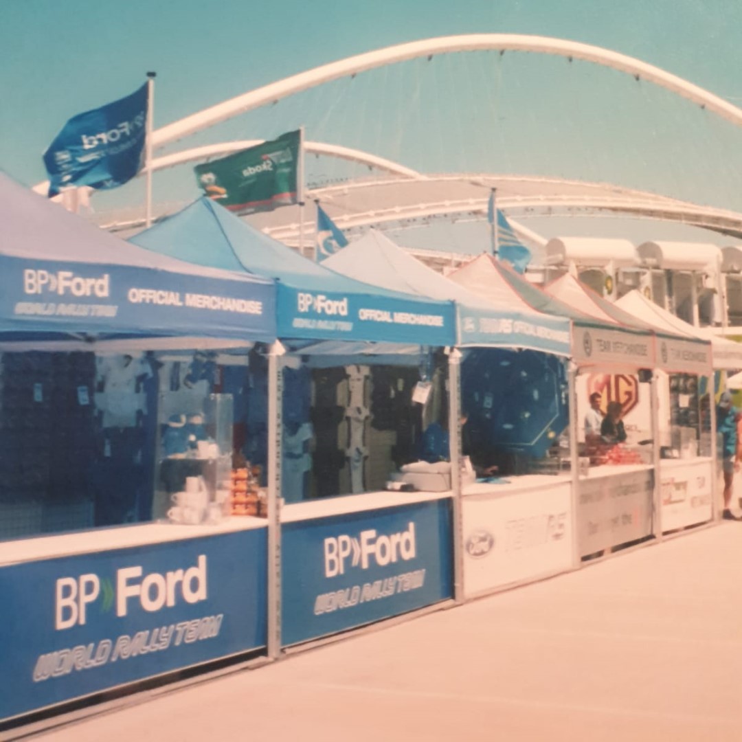 rallyemerch's tweet photo. Memory Lane 16 and now in 2006. Our 'most beautiful' stand. A 45 metre 'Village' in the Olympic Stadium, Athens. It was a great idea but it was so hot, everyone left the City...
#WRC #Acropolisrally #RallyGreece #Rallymerchandise #Rallyemerchandise https://t.co/OUS8RkVx8O