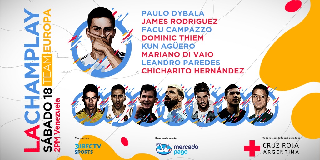 EXCLUSIVA DIRECTVSports verás Team Europa Champlay Paulo ...