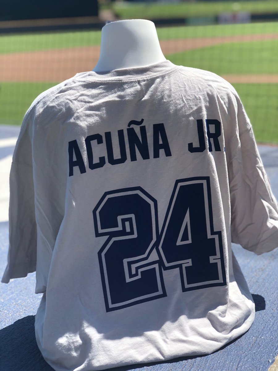 Are you missing <a href="/GoStripers/">Gwinnett Stripers</a> baseball like we are? ⚾️ 

Follow @CoolrayAtlanta and RT for the chance to win a <a href="/ronaldacunajr24/">Ronald Acuña Jr.</a> jersey t-shirt!
#GwinWithUs