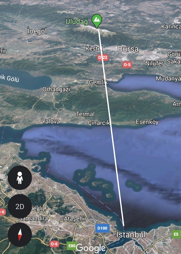 HavaForum's tweet photo. Hava kirliliğinin azalmasıyla İstanbul'dan Uludağ gözüküyor! 🌞🗻 https://t.co/YO2RkTvNKm