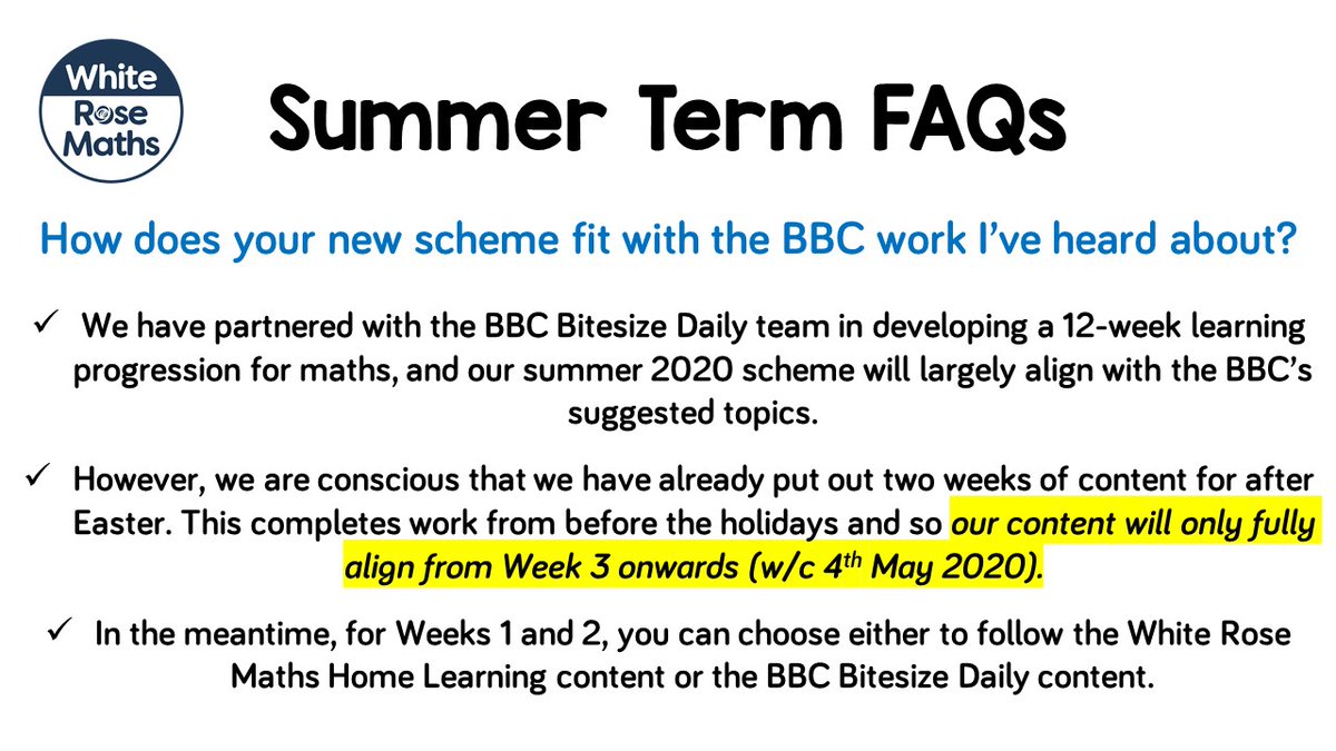 White Rose Education tweet media