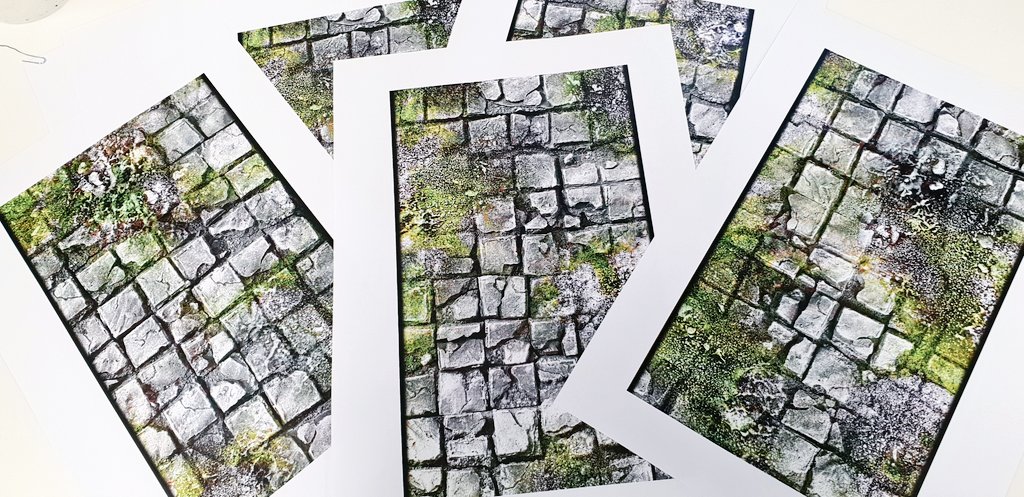 CustomTerrain's tweet image. All new Ancient Ruined Road print-and-play terrain coming soon! Also doubles as a dungeon floor. Easily add a road to your table, high-res, full colour, extreme detail #tabletopgames #tabletoprpg #ttrpg #rpg #dnd5e #28mm #wargames #warhammer #warmongers #wargaming #pathfinder