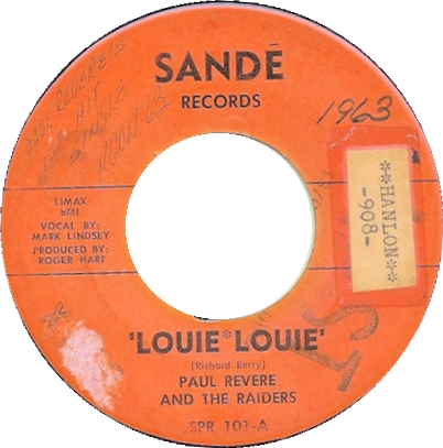 Coincidentally, there were *two* bands that recorded Louie Louie in that same studio during the same week. The other? Paul Revere and the Raiders, which went on to have four Top-10 hits in the ensuing years. The Kingsmen version went on to have the greater success.