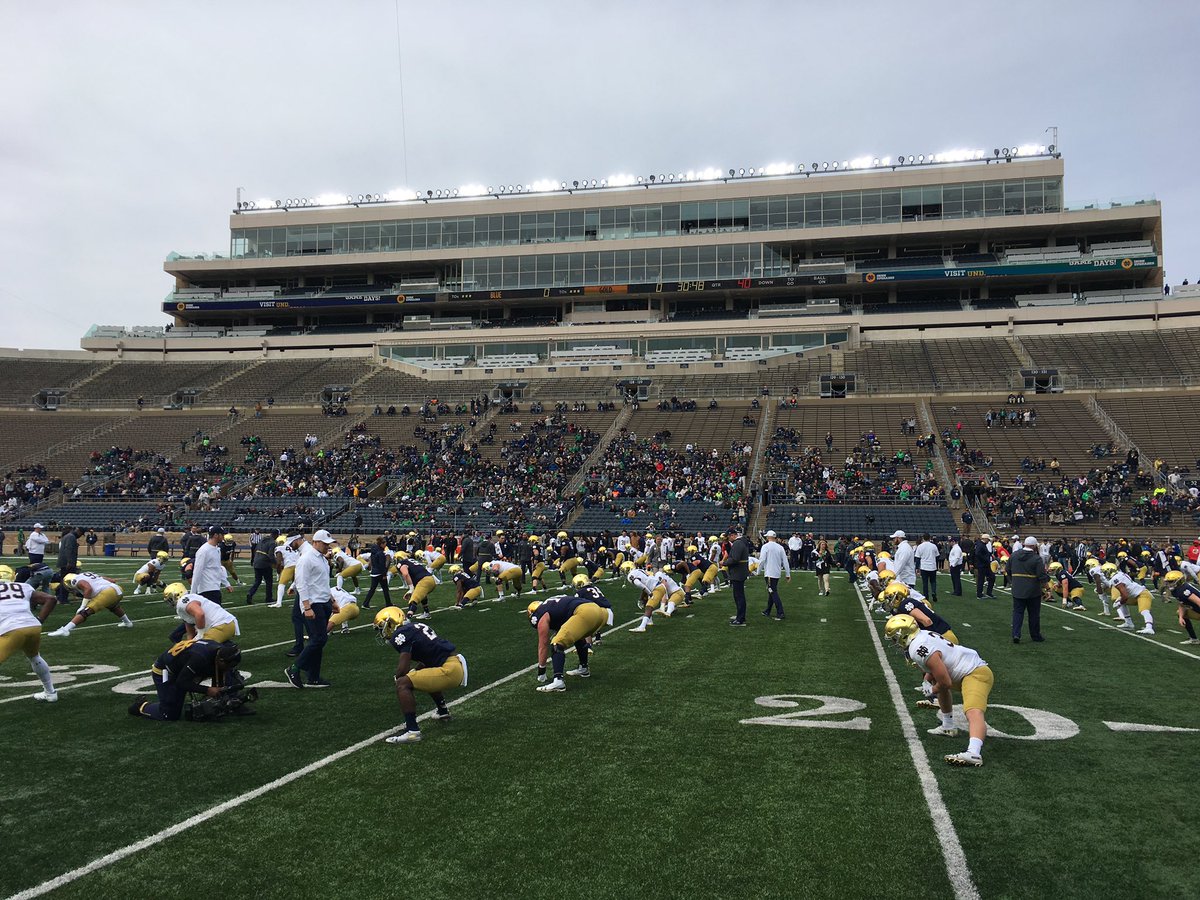 markskoljrTV's tweet photo. Should be in Notre Dame Stadium today...😞 

Can’t wait for football to be back!! #BeHereBeforeWeKnowIt #PowerThrough https://t.co/jyjc0mDoQf