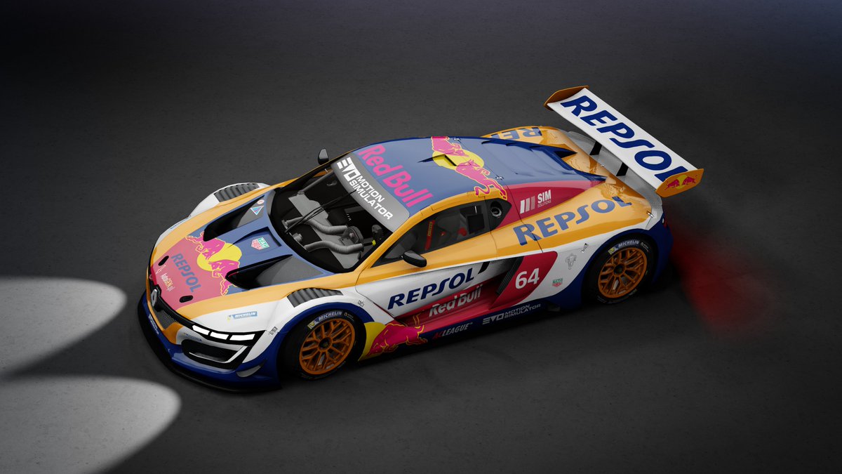 Osadowski_W's tweet photo. Another livery for #RenaultSport #RS01 in #AssettoCorsa! This time in @Repsol colors! Do You like it? @The_Pocisk @AC_assettocorsa @ACLeaguePL https://t.co/I5dQoxNdlI
