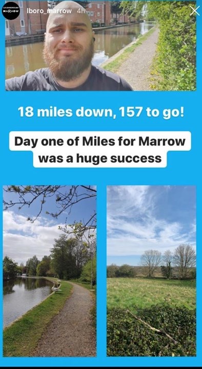 Day 6 of the challenge, 86 miles down. £615 raised for <a href="/AnthonyNolan/">Anthony Nolan</a> we can’t wait to carry on 💙🚴🏼‍♀️🏃🏽‍♀️