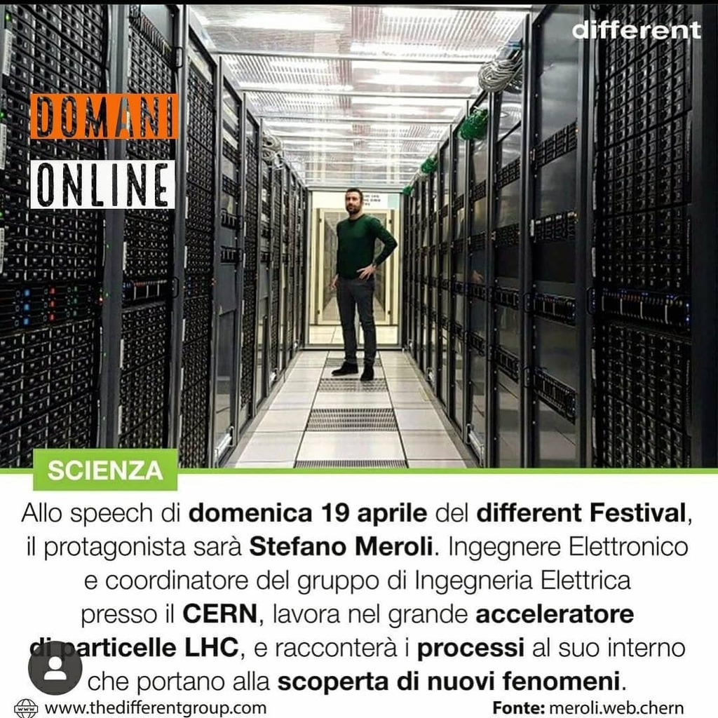 major_stef's tweet photo. Domani sarò online per parlare un po' del @cern e delle sfide della fisica moderna con gli amici di @differentscience_ .

Se avete qualche domanda speciale scrivetela nei commenti: risponderò domani online.

Registratevi su zoom. Tutte le info sulla pagi… https://t.co/YkXzjBnUkU https://t.co/OeokrzpDoB