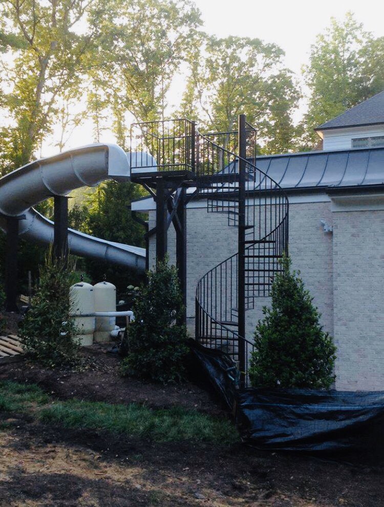 ironwork's tweet photo. It’s almost pool weather.  Looks like we might be vacationing in the backyard a lot this summer.  540-384-6249 info@Appalachianironworks.com https://t.co/ZZrvOsFRY6