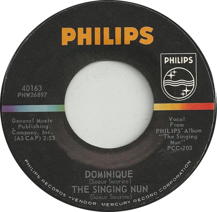Louie Louie peaked at No. 2 on the Billboard Hot 100. It was kept off the top spot by a Belgian performer named The Singing Nun who went to No. 1 with a French-language song called Dominique. (It was a weird decade for music.)