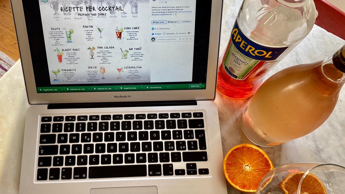 Oggi proviamo una delle nostre ricette, voi le avete già provate?
Condividete con noi il vostro cocktail!
#DONAILTUOAPERITIVO  bit.ly/2VdJwae
#iostoacasa #andratuttobene 
#smm20 #social4social