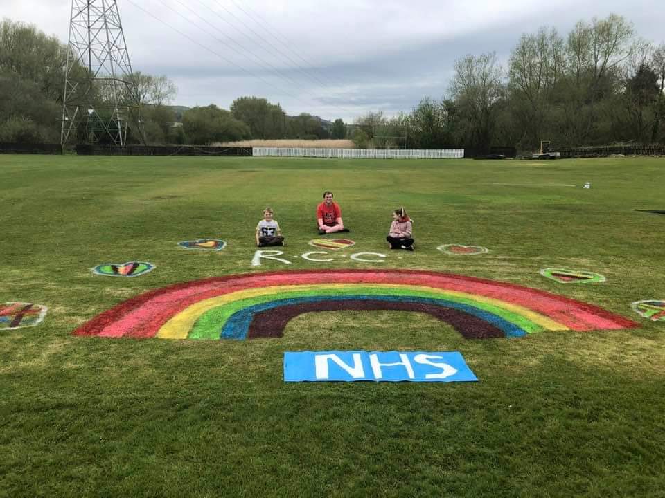 Riddlesden CC humble effort.
Let's hope it's still strongly visible when we get playing!