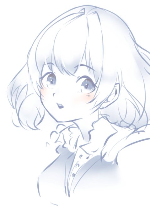 練習で描いてたけど可愛いなどこ住み? 