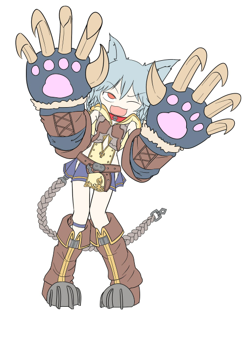 がけつ(画力欠乏症)(@gaketsu_gk2)からいただきました。
#絵描き繋がれ 

次はMシキ(二面)さん(@MshikiSubu)
よければお願いします^^ 