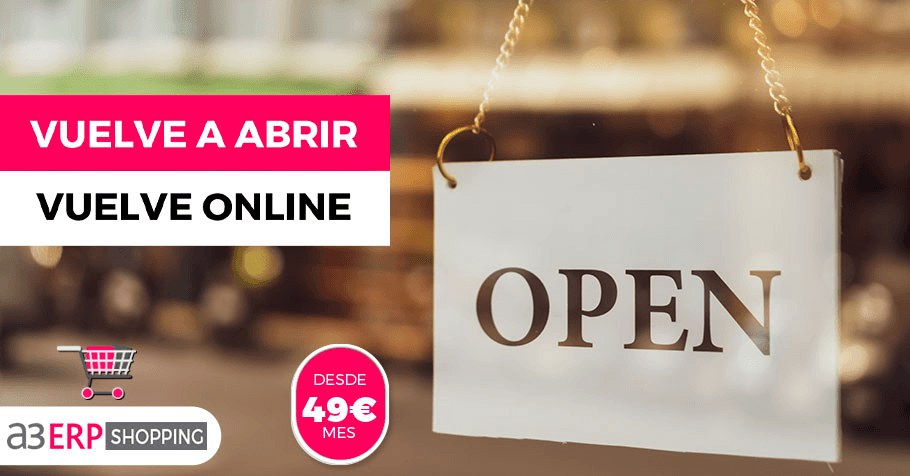 jncsistemas's tweet image. Es posible que #covid19 haya cerrado de momento tu negocio, pero tus clientes siguen ahí, sólo tienes que hacerles fácil volver a comprar tus productos.
Si eres cliente de #a3ERP  puedes tener tu tienda online en sólo 24h.

#a3shopping #tiendaonline  #vuelveaabrir #vuelveonline