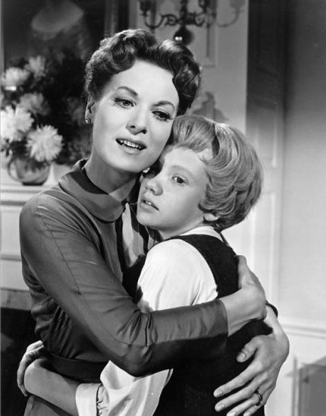 Happy birthday to Hayley Mills!!!  Here she is with Maureen O\Hara in \"The Parent Trap\" from 1961. 