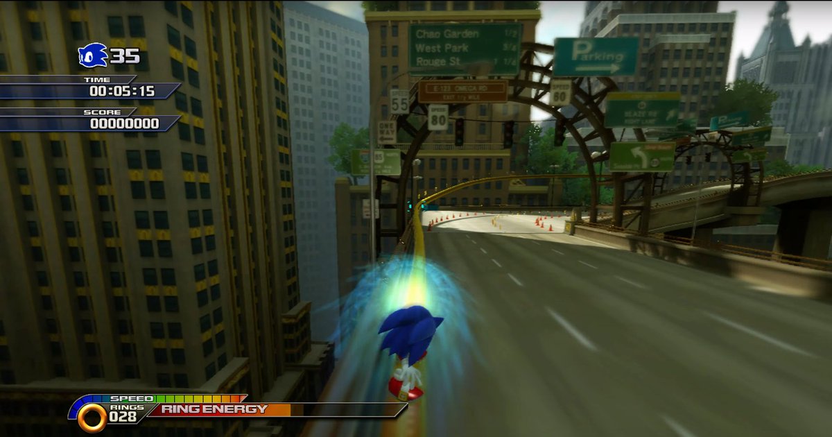 sonic unleashed empire city