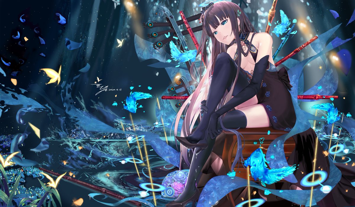 Yipaint's tweet photo. 楊貴妃
Master，稍停一下，鞋子濕了。
https://t.co/xbyCpb40JB
#Fate #FateGO #楊貴妃 https://t.co/QVmMMOIReN