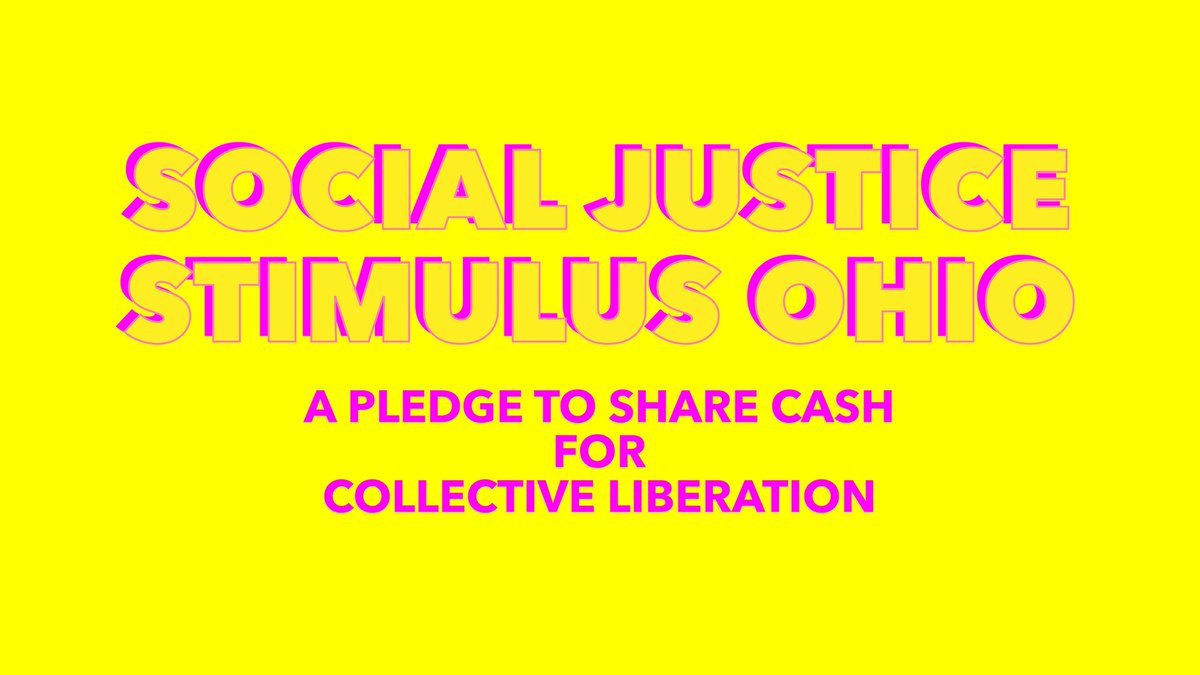 More about the groups we're fundraising for:2) Columbus Freedom Fund (part of  #FreeBlackMamas  @NationalBailOut) bailing out people asap.  #FreeThemAll614Donate now:  http://paypal.me/columbusfreedomfundPledge to  #ShareYourCheck (we'll follow up w/ you):  http://surjohio.org/socialjusticestimulus