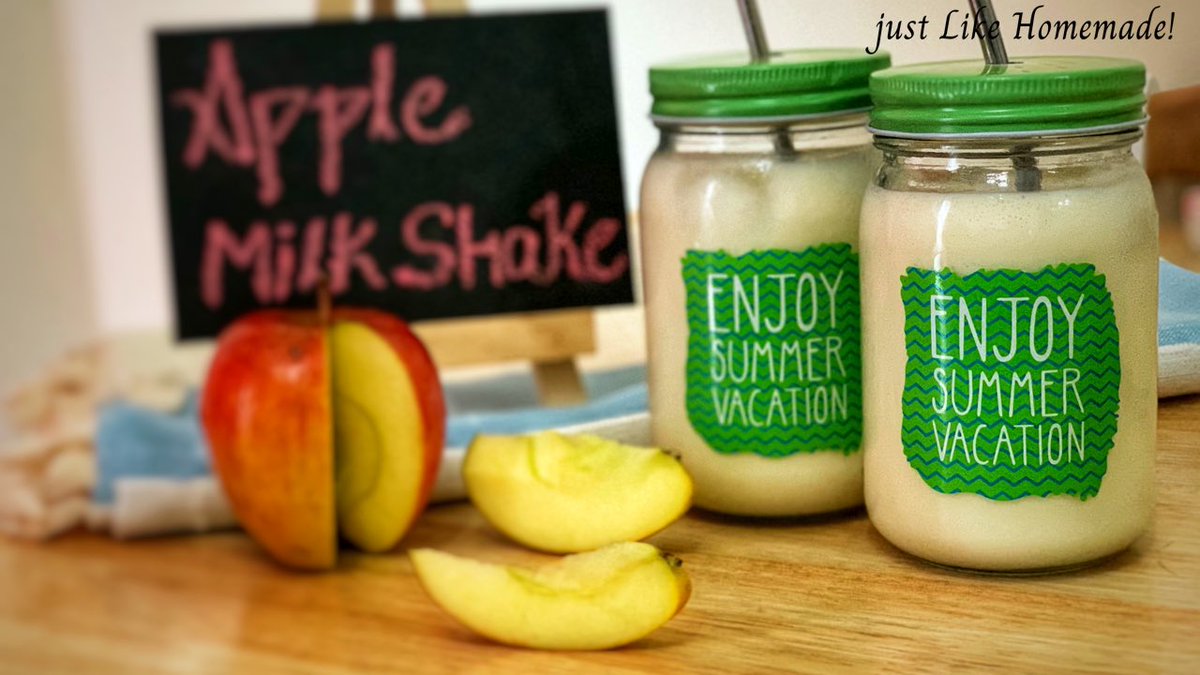 HomemadeJust's tweet photo. Checkout our YouTube channel for full recipe. Apple Milkshake : How to make Apple Milkshake | Quick and Healthy Apple Milkshake | Homemade https://t.co/AFCHhtzbQr https://t.co/9yD6h2oYCT