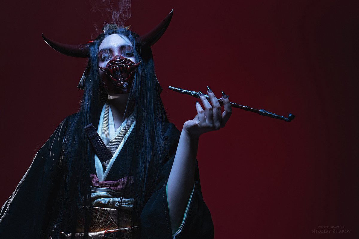 Oni Original, Japanese Folklore Model: Una Suok Photo
