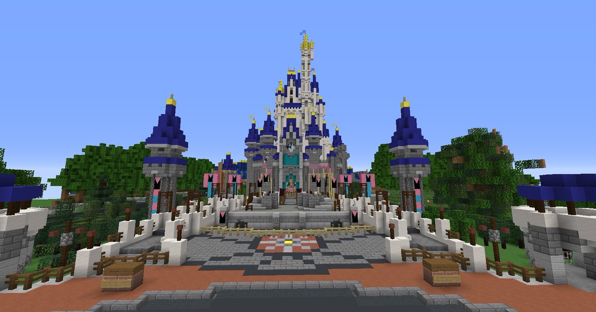 CatsCraftMC's tweet photo. Come join https://t.co/Fio8bR85vK for the grand opening event of FantasyLand at /warp wdwcastle 🥳 https://t.co/99rNvdTSGW